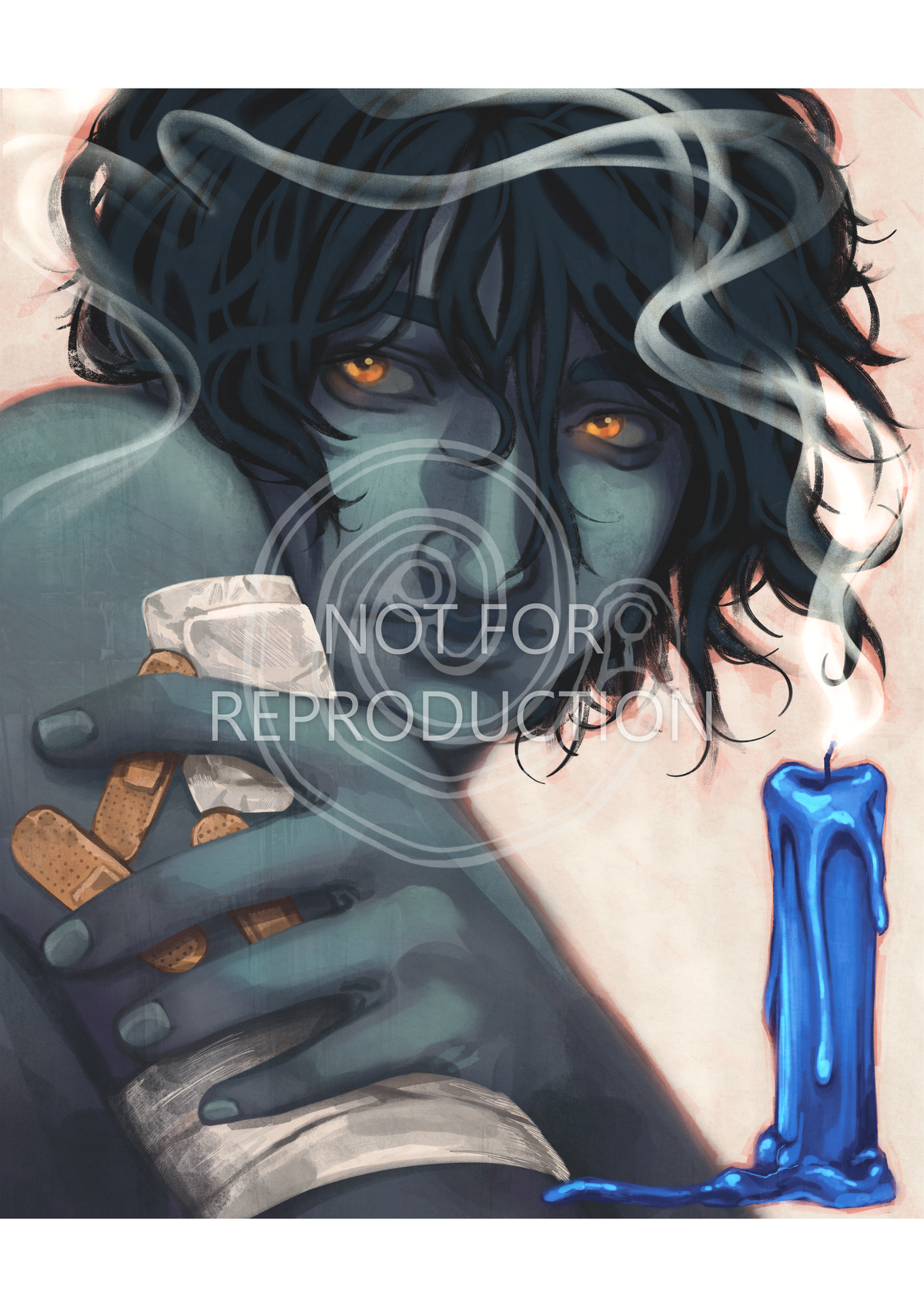 'WICK' Print