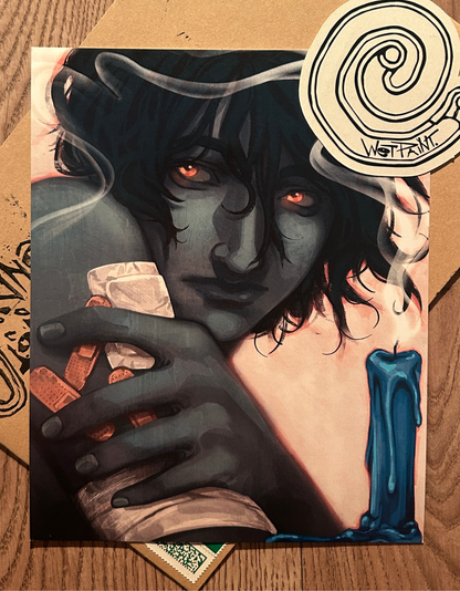 'WICK' Print