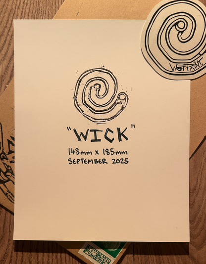 'WICK' Print