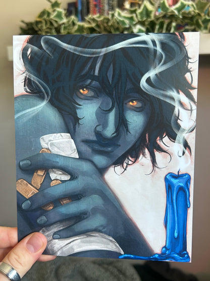 'WICK' Print