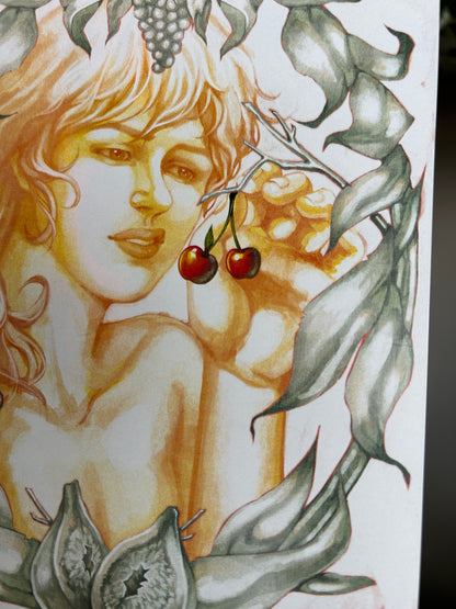 'Fruits of Labour' Print