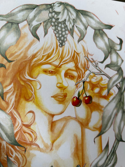 'Fruits of Labour' Print