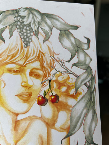 'Fruits of Labour' Print