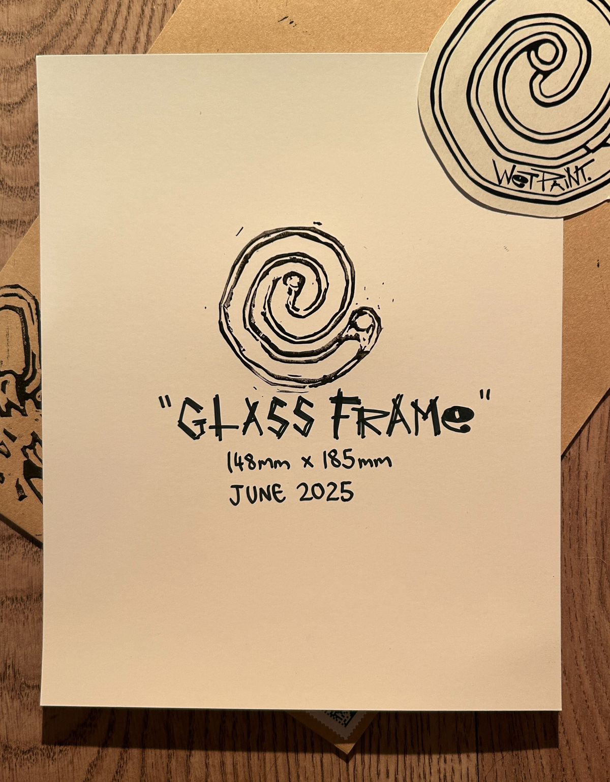 'GLASS FRAME' Print